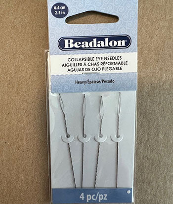 Twisted wire beading needles hotsell