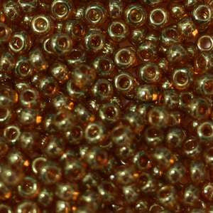 15/O Japanese Seed Beads Gold Luster 311 - Beads Gone Wild
