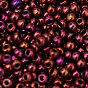 15/O Japanese Seed Beads Metallic 460A - Beads Gone Wild
