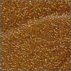 10/o Delica DBM 0065 Lined Topaz AB - Beads Gone Wild
