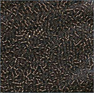 10/o Delica DBM 0150 Silver Lined Brown - Beads Gone Wild
