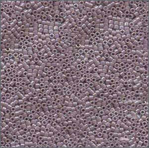 10/o Delica DBM 0158 Opaque Lilac AB - Beads Gone Wild
