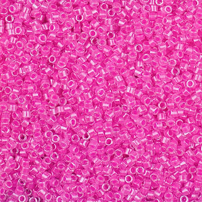11 o Delica DB 2037 Hot Magenta Beads Gone Wild