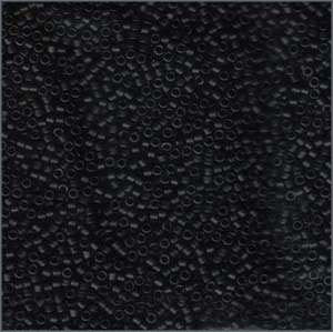 10/o Delica DBM 0310 Matte Black - Beads Gone Wild
