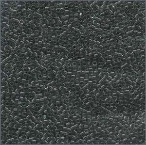 10/o Delica DBM 0708 Transparent Grey - Beads Gone Wild
