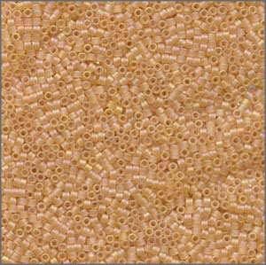 10/o Delica DBM 0852 Matte Cantaloupe AB - Beads Gone Wild
