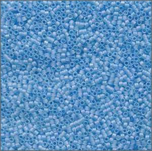 10/o Delica DBM 0861 Matte Sky Blue AB - Beads Gone Wild
