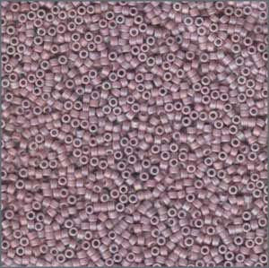 10/o Delica DBM 0875 Matte Opaque Lilac AB - Beads Gone Wild
