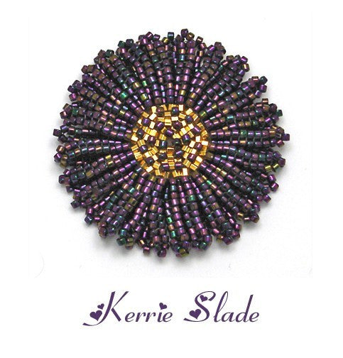 Double Daisy Instructions  by Kerrie Slade - Beads Gone Wild
