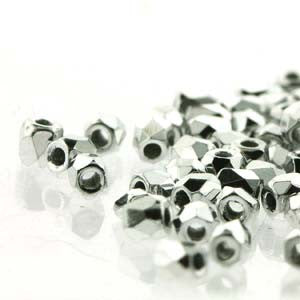 2mm Fire Polish Crystal Labrador Full 150 beads - Beads Gone Wild
