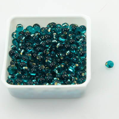 Tiny Drops Miyuki 3" s/l teal - Beads Gone Wild
