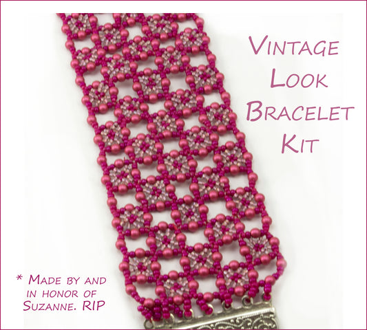 Vintage Look Bracelet Bead Weaving Kit