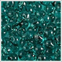 dp-2405 Transparent Teal 3.4mm 3" Tube Approx. 13 grams - Beads Gone Wild
