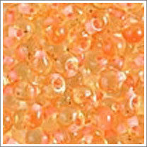 dpf-09 Coral Lined Lt Topaz 3.4mm 3" Tube Approx. 13 grams - Beads Gone Wild
