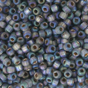 8/O Japanese Seed Beads Frosted F648 - Beads Gone Wild