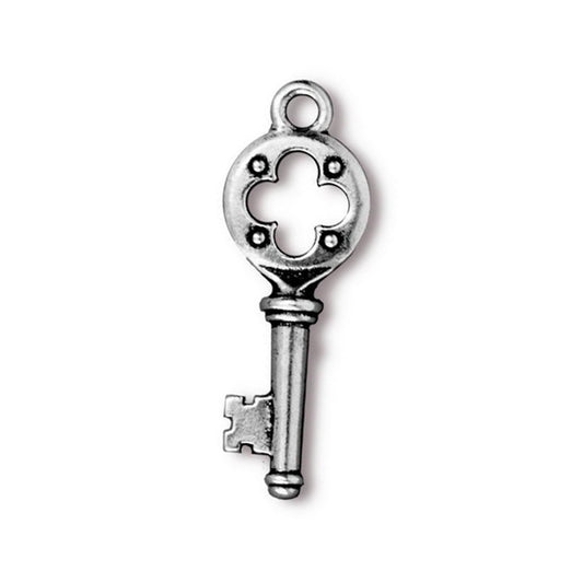 Quatrafoil Key Charm