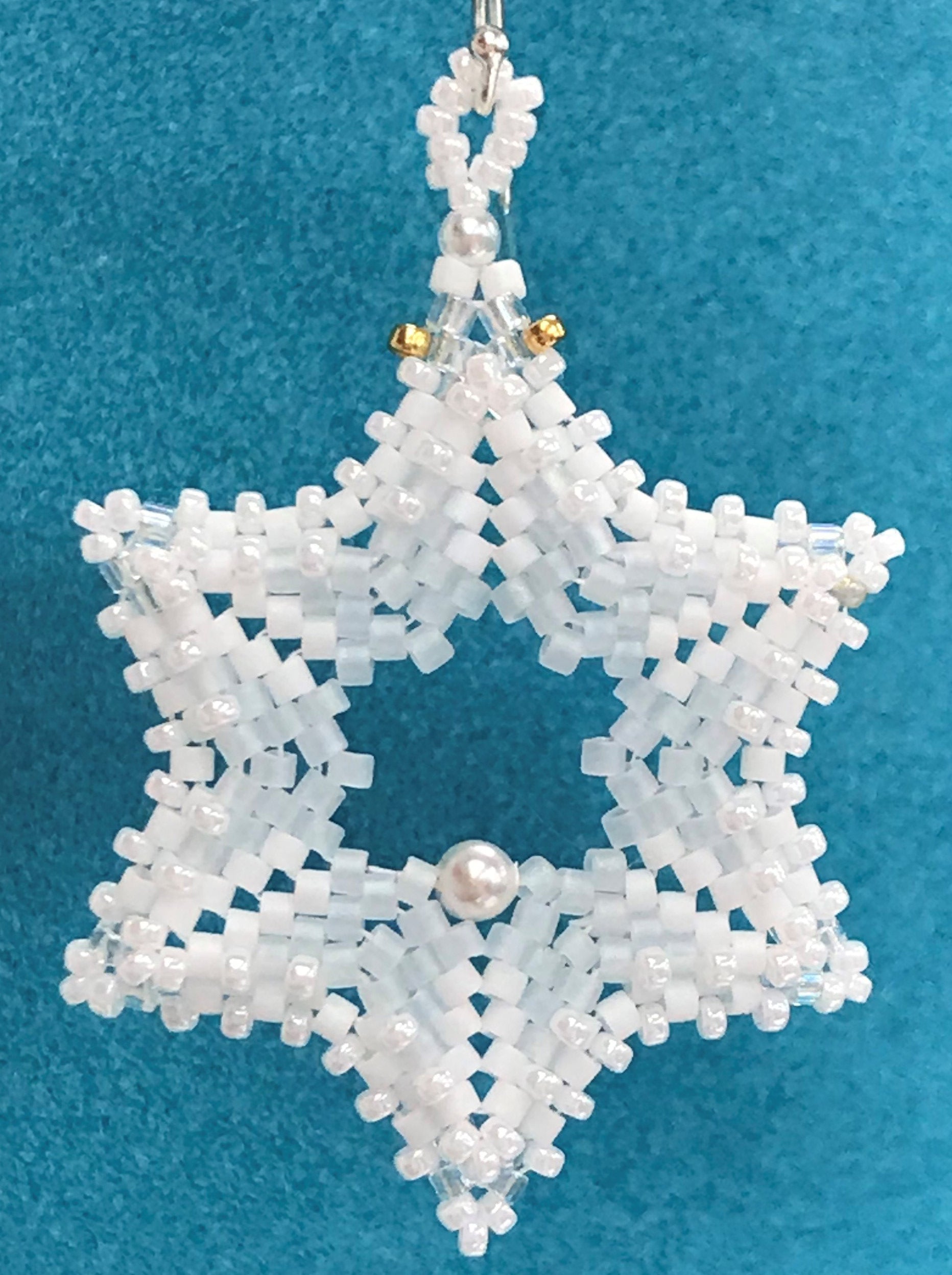 Hanukkah Menorah Beaded Earring Kit