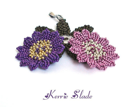 Popper Flowers Instructions  by Kerrie Slade - Beads Gone Wild
