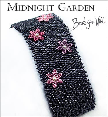 Midnight Garden Beadweaving Bracelet Kit